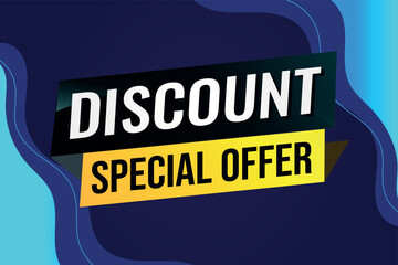 discount special offer poster banner graphic design icon logo sign symbol social media website coupon

