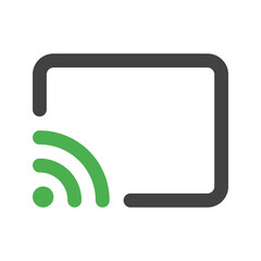 Broadcast flat icon