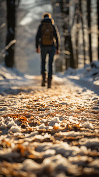 herbst, park, gehen, frau, gehen, wald, baum, schnee, wandern, spaziergang, verlassen, schuhe, stapfen, natur, leute, fall, baum, bahn, road, ehepaar, blatt, jahreszeit, holz, blatt, ausserhalb, green