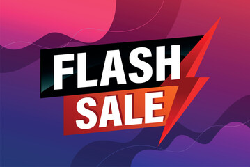 flash sale poster banner graphic design icon logo sign symbol social media website coupon

