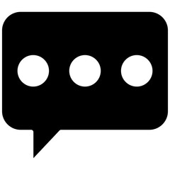 Message vector icon. Can be used for Contact Us iconset.