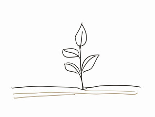 Growth in Unity: A Single Line's Journey Towards a Flourishing and Equitable Society