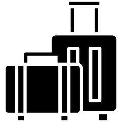 Luggage vector icon. Can be used for Hajj Pilgrimage iconset.