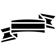 Italian Tricolor Ribbon vector icon. Can be used for Italy iconset.