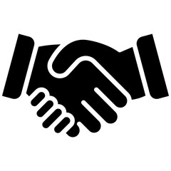 Obraz premium Deceptive Handshake vector icon. Can be used for Corruption iconset.