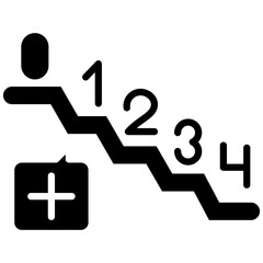 Cancer Staging vector icon. Can be used for Chemotherapy iconset.