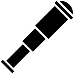 Monocular vector icon. Can be used for Ocean iconset.