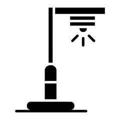 Street Light vector icon. Can be used for Retro iconset.