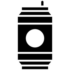 Soda vector icon. Can be used for Beverages iconset.
