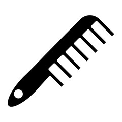 Hair Comb vector icon. Can be used for Spa iconset.