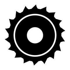 Circular Saw vector icon. Can be used for Home Improvements iconset.