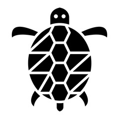 Obraz premium Turtle vector icon. Can be used for Vacation and Tourism iconset.