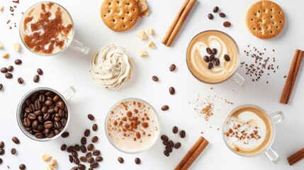 Freshly Brewed Coffee Drinks