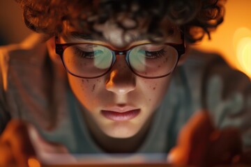 Sleep Disruption: Teenager Addicted to Late-Night Social Media Scrolling