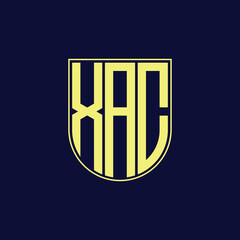 xac letter logo design
