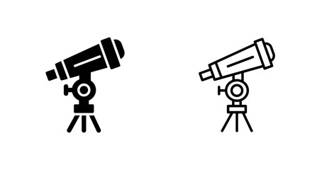 Telescope Vector Icon