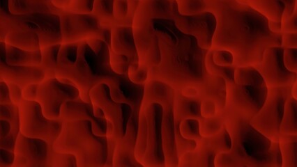 Red abstract 3D textured wavy background suitable for graphic design, presentations, websites, posters, and print materials. Vibrant and eyecatching.