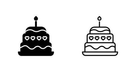 Cake Vector Icon