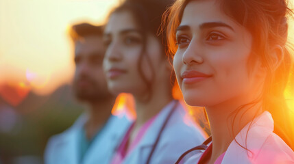Group of people standing together