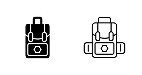 Bag Pack Vector Icon