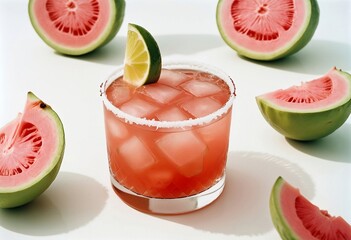 Summer Delight Guava Margarita