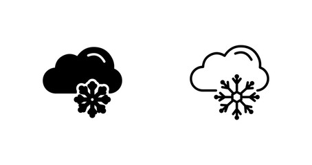 Snowy Vector Icon