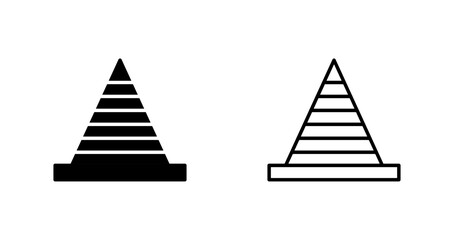 Obraz premium Cone Vector Icon