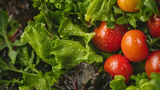 The menu consists of locally grown and organic ingredients sustainably sourced from nearby farms.