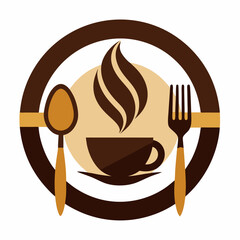    menu, label, eatery, logotype, cafes, vintage, spoon, knife, cooking, badge, emblem, business, fresh, insignia, signs, drawing, illustration, vector, design, fork, symbol, icon, template, set, isol