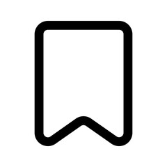 bookmark line icon