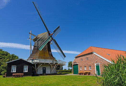 Seriemer M&uuml;hle bei Neuharlingersiel; Ostfriesland; Deutschland