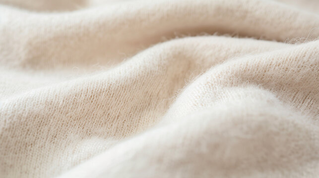 Soft, warm cashmere - ideal for luxury textiles.
