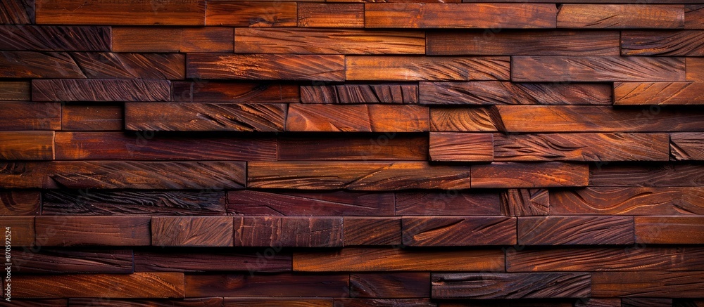 Poster Background texture created with wood, ideal for showcasing products with copy space image.