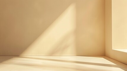 Fototapeta premium Minimalist Light Beige Background for Diverse Design Projects