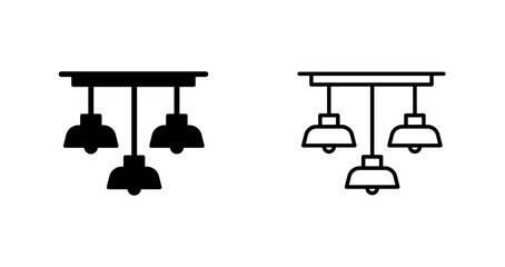 Overhead Light Vector Icon