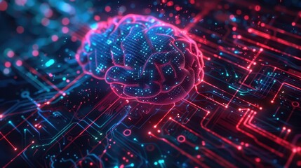 Digital Brain on a Circuit Board