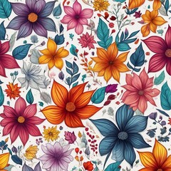 background with flowers