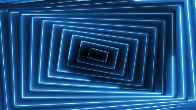 abstract background with glowing blue color maze