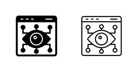 Details Looking Vector Icon