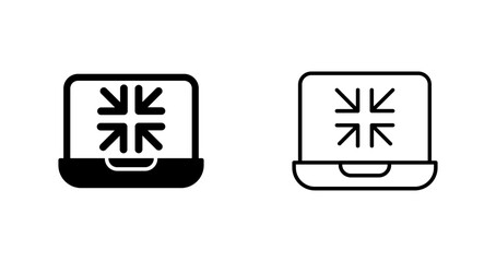 Minimize Vector Icon