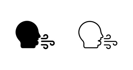 Bad Breath Vector Icon