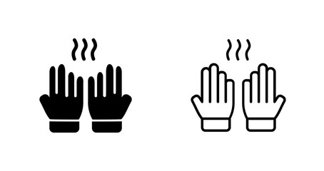 Smelly Hands Vector Icon