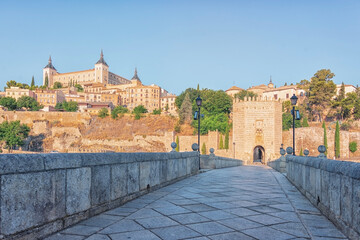 Obraz premium Toledo City in the daytime, Spain