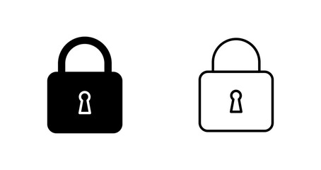 Pad Lock Vector Icon
