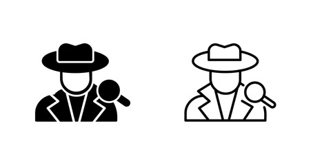 Detective Vector Icon