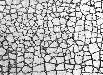 Cracked Asphalt Road Texture Background（道路のひび割れテクスチャ背景）