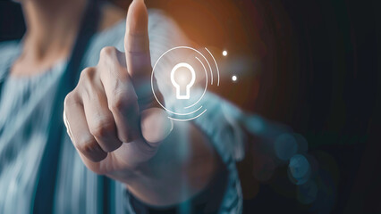 Businessman use laptop with advertising on website,Digital marketing concept,Advertising, Digital marketing commerce online sale concept, online purchase, online sale abs concept, generative ai