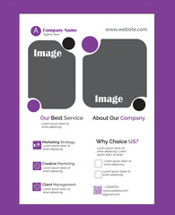 This is simple and vector Flyer design and it is editable.