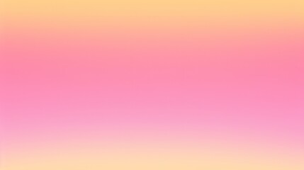 Obraz premium Soft Pink and Yellow Solid Color Gradient Background with Natural Transition, Flat Design Image for Graphic Design