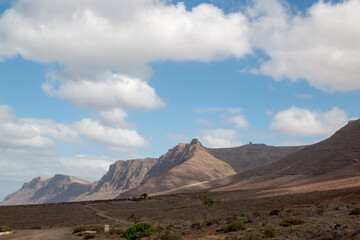 Mountains in area of Famara, Lanzarote, Spain..